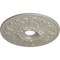 Ekena Millwork Ashley Ceiling Medallion (Fits Canopies up to 4 3/4"), 23 7/8"OD x 4"ID x 2 1/8"P, Pearl White CM23ASPWS - alternate 4